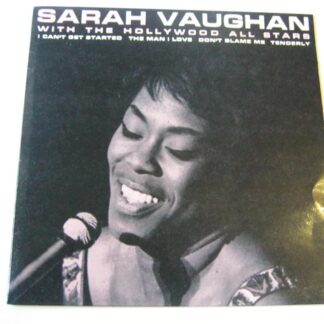 Sarah Vaughan Sarah Vaughan With The Hollywood All Stars EP Arc ARC65 EX/EX 1965 picture sleeve