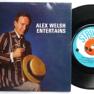Alex Welsh Alex Welsh Entertains EP Strike JHE201 EX/EX 1966 picture sleeve