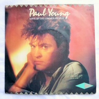 Paul Young Love Of The Common People Remix 7" CBS A3585 EX/EX 1983 picture sleeve