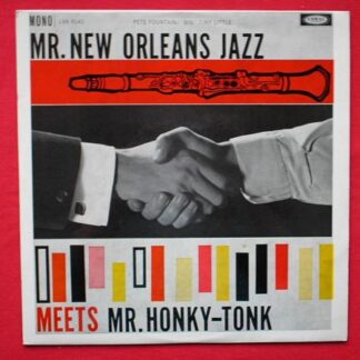Pete Fountain & Big Tiny Little Mr New Orleans Jazz Meets Mr Honky Tonk LP Coral LVA9141 EX/EX 1960