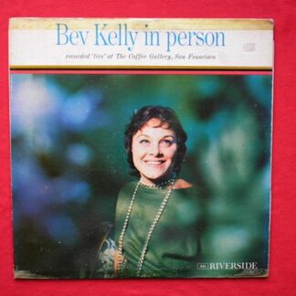 Bev Kelly Bev Kelly In Person LP Riverside RLP345 VG/VG 1960s US pressing