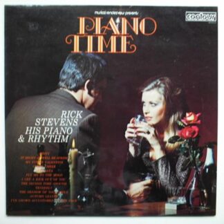 Rick Stevens Piano Time LP Contour 2870132 EX /EX 1971