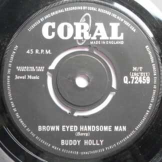 Buddy Holly Brown Eyed Handsome Man 7" Coral Q72459 VG 1963