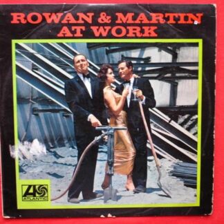 Rowan & Martin At Work LP Atlantic 588151 EX/G 1969 record is EX sleeve is G