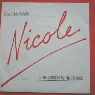 Nicole A Little Peace 7" CBS A2365 EX /EX 1982 picture sleeve