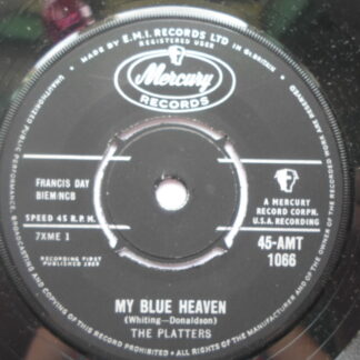 Platters My Blue Heaven 7" Mercury AMT1066 EX 1959