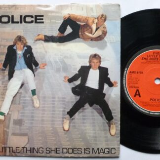 Police Every Little Thing She Does Is Magic 7" A&M AMS8174 EX/VG 1981 picture sleeve