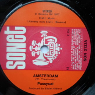 Pussycat Amsterdam 7" Sonet 2133 EX 1970s