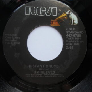 Jim Reeves Distant Drums 7" RCA 447 0785 EX 1970s US pressing