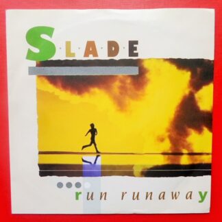 Slade Run Runaway 7" RCA RCA385 EX/EX 1984 picture sleeve