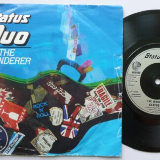 Status Quo Wanderer 7" Phonogram QUO16 EX/VG 1984 picture sleeve