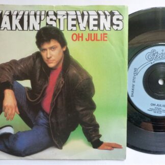Shakin' Stevens Oh Julie 7" Epic EPCA1742 EX/VG 1981 picture sleeve
