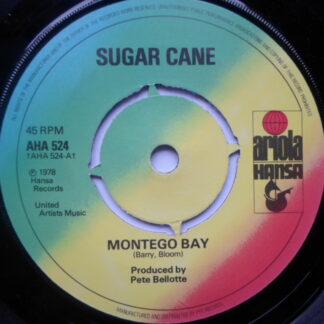 Sugar Cane Montego Bay 7" Ariola AHA524 VG 1978