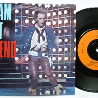 Adam Ant Friend Or Foe 7" CBS A2736 EX/VG 1982 picture sleeve, plastic label
