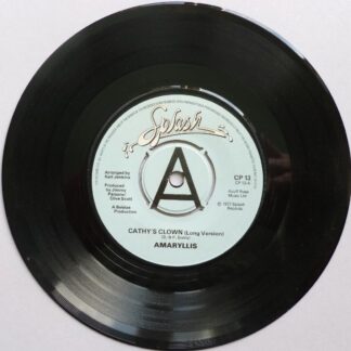 Amaryllis Cathy's Clown Long Version 7" Splash CP13 EX 1977