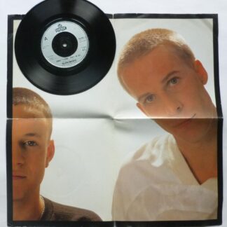 Blancmange That's Love That It Is 7" London BLANC6 EX/VG 1983 poster sleeve