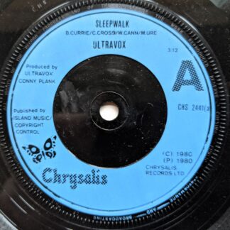 Ultravox Sleepwalk 7" Chrysalis CHS2441 EX 1980
