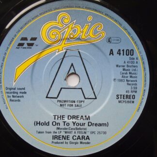 Irene Cara The Dream 7" Epic A4100 EX 1983 demo