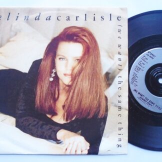 Belinda Carlisle Same Thing 7" Virgin VS1291 EX/EX 1990 picture sleeve