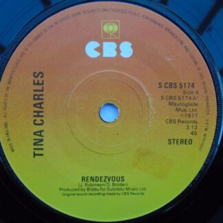 Tina Charles Rendezvous 7" CBS SCBS5174 EX 1976