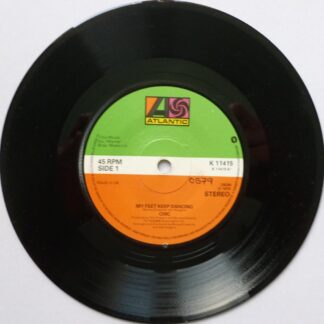 Chic My Feet Keep Dancing 7" Atlantic K11415 EX 1979 there is writing on label and drill hole in label rim