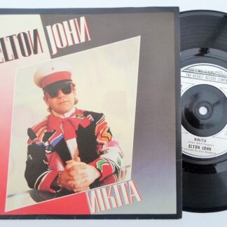 Elton John Nikita 7" Rocket EJS9 EX/EX 1985 picture sleeve