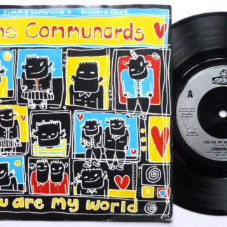 Communards You Are My World 7" London LON123 EX/EX 1987 picture sleeve