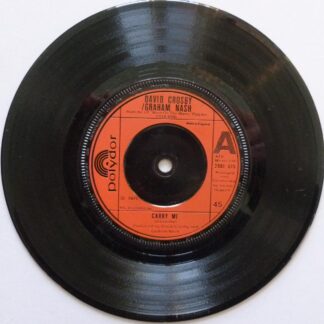 David Crosby & Graham Nash Carry Me 7" Polydor 2001615 EX 1975