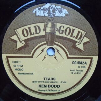 Ken Dodd Tears 7" Old Gold OG9042 EX 1970s