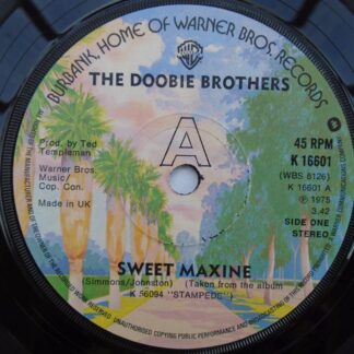 Doobie Brothers Sweet Maxine 7" Warner Bros K16601 EX 1975
