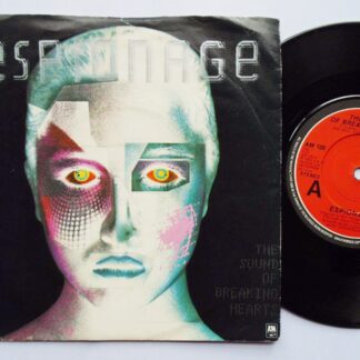 Espionage Sound Of Breaking Hearts 7" A&M AM105 VG/VG 1983 picture sleeve