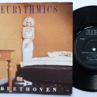 Eurythmics Beethoven 7" RCA DA11 EX/EX 1987 picture sleeve