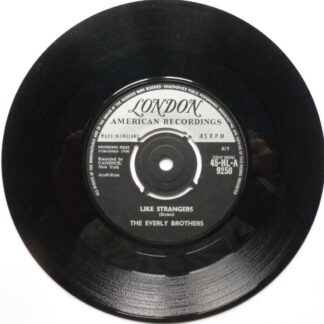 Everly Brothers Like Strangers 7" London HLA9250 VG 1960