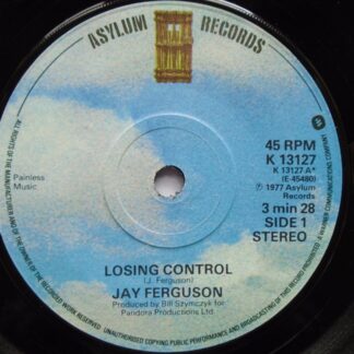 Jay Ferguson Losing Control 7" Asylum K13127 EX 1977