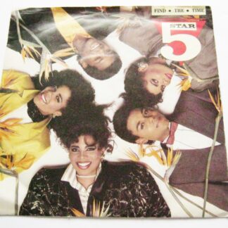 Five Star Find The Time 7" RCA PB40799 EX/EX 1986 picture sleeve