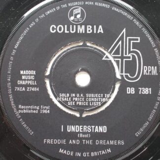 Freddie & Dreamers I Will 7" Columbia DB7381 EX 1964