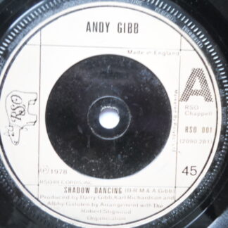Andy Gibb Shadow Dancing 7" RSO RSO001 EX 1977