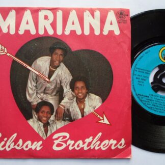 Gibson Brothers Mariana 7" Carnaby MO1957 EX/VG 1980 picture sleeve, Spanish pressing