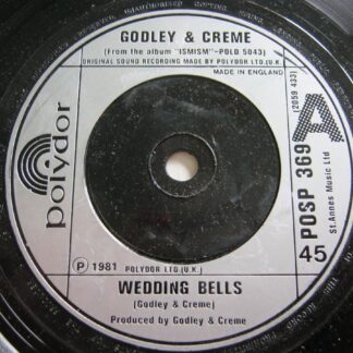Godley & Creme Wedding Bells 7" Polydor POSP369 EX 1981