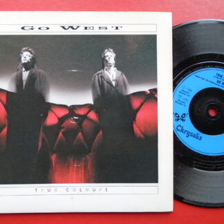 Go West True Colours 7" Chrysalis GOW4 EX/EX 1986 picture sleeve