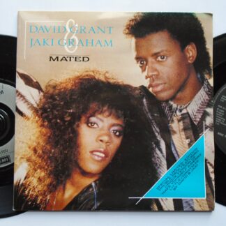 Jaki Graham Mated 2x7" EMI PSR477 EX/EX 1985 picture sleeve, double single, with David Grant