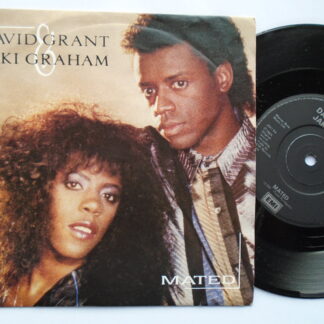 Jaki Graham Mated 7" EMI JAKI6 EX/EX 1985 picture sleeve, a-side with David Grant