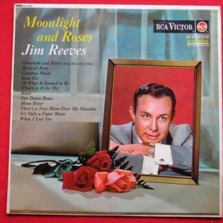 Jim Reeves Moonlight And Roses LP RCA RD7639 EX/EX 1964 mono