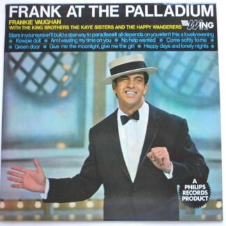 Frankie Vaughan Frank At The Palladium LP Wing WL1161 EX/EX 1960s