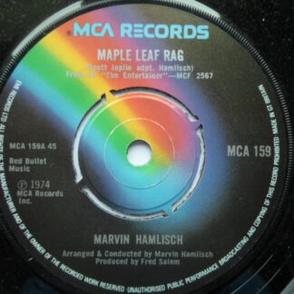 Marvin Hamlisch Maple Leaf Rag 7" MCA MCA159 EX 1974