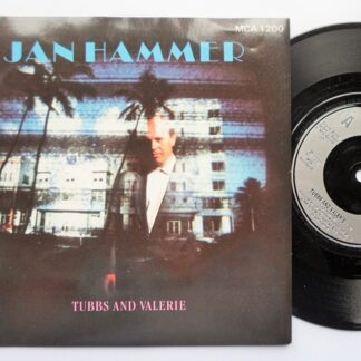 Jan Hammer Tubbs And Valerie 7" MCA MCA1200 EX /EX 1987 picture sleeve