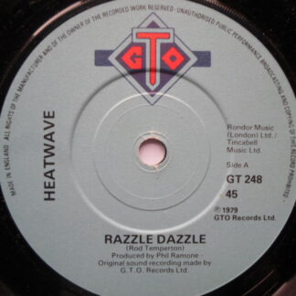 Heatwave Razzle Dazzle 7" GTO GT248 EX 1979