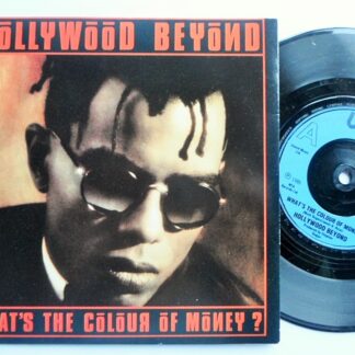 Hollywood Beyond What's The Colour Of Money 7" WEA YZ76 EX/EX 1986 picture sleeve