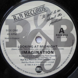 Imagination Looking At Midnight 7" R & B RBS214 EX 1983