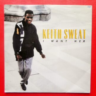 Keith Sweat I Want Her 7" Elektra EKR68 EX/EX 1987 picture sleeve
